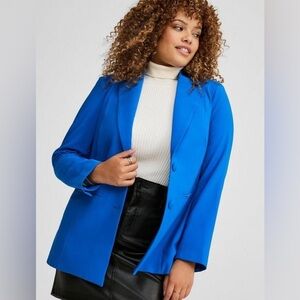 Torrid Royal Blue Blazer